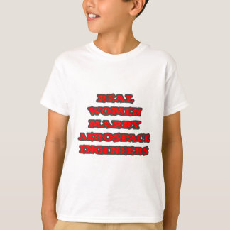 航空実在工と結婚する女性 Tシャツ