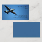 航空専門家 名刺 (正面/裏面)