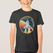 航空工学 V01 トライブレンドＴシャツ (正面)