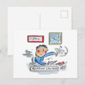 航空弁護士 ポストカード (正面/裏面)