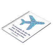 航空引用文航空機手帳 ノートブック (左側)