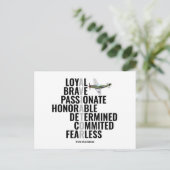 航空従事者の特性 ポストカード (スタンド正面)