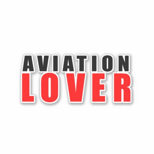 航空愛好家 シール (正面)