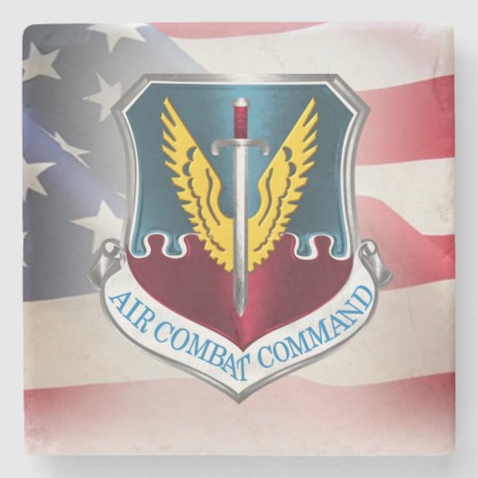 航空戦闘司令部 – "ACC" ストーンコースター (正面)