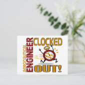 航空技術者がロックアウト ポストカード (スタンド正面)