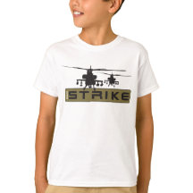 航空攻撃の子供のTシャツ