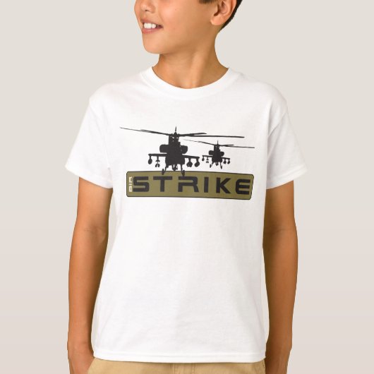 航空攻撃の子供のTシャツ Tシャツ (正面)