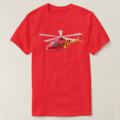 航空救急車 Tシャツ (デザイン正面)