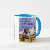 航空整備士 マグカップ (正面右)