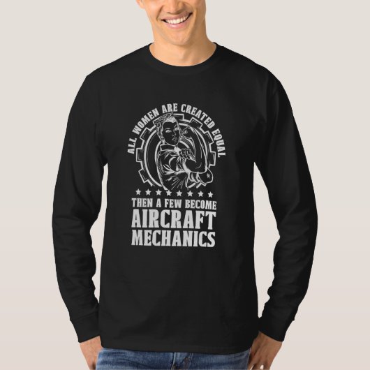 航空整備士+技術者+エンジニア Tシャツ (正面)