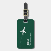 航空旅行用荷物タグ ラゲッジタグ (正面縦)