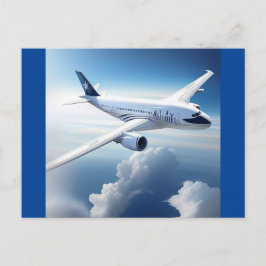 航空旅行 ポストカード