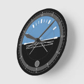 航空時計 ラウンド壁時計 (傾斜)