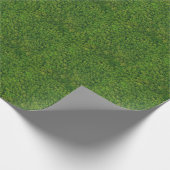 航空森林ビュー、平面図、コピー宇宙。 ラッピングペーパー (角)