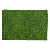 航空森林ビュー、平面図、コピー宇宙。 枕カバー (裏面)