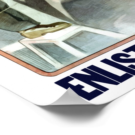 航空業務に参加する ポスター (角)