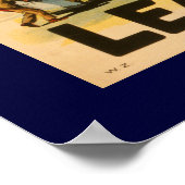 航空業務学に参加す縁どる ポスター (角)