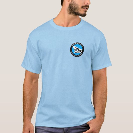 航空業界の女性 Tシャツ (正面)