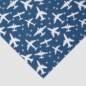 航空模様（青） 薄葉紙 (詳細)