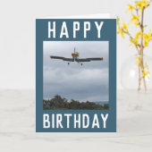 航空機がラ来ンドカードに乗り込んだ場合 カード (黄色い花)