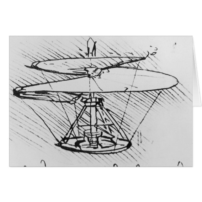 航空機のためのデザインの詳細、c.1488 (正面横)