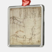 航空機のためのレオナルドda Vinci-のデザイン メタルオーナメント (左)