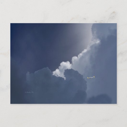 航空機のアイテム ポストカード (正面)
