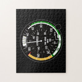 航空機の対気速度指示器飛行楽器 ジグソーパズル