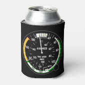 航空機の対気速度指示器飛行楽器 缶クーラー (缶正面)