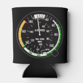 航空機の対気速度指示器飛行楽器 缶クーラー (裏面)