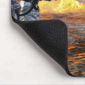 航空機の救助消防隊 マウスパッド (コーナー)