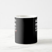 航空機の整備士を信頼する神 コーヒーマグカップ (中央)