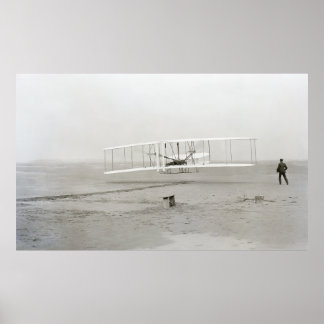 航空機の最初の飛行 – Wright Bros 1903 ポスター