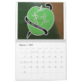 航空機の機首のアートカレンダー カレンダー (2月 2027)