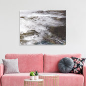 航空機の消散経路 キャンバスプリント (インサイチュ (リビング))