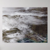 航空機の消散経路 ポスター (正面)