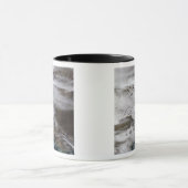 航空機の消散経路 マグカップ (中央)