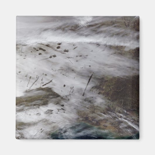 航空機の消散経路 マグネット (正面)