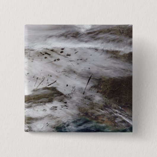 航空機の消散経路 缶バッジ (正面)