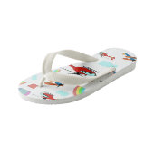 航空機の漫画のドードルキッズビーチサンダル キッズビーチサンダル (アングル)