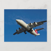 航空機の着陸 ポストカード (正面)