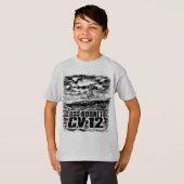 航空機の船乗り場 Tシャツ (正面フル)