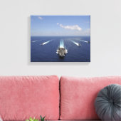 航空機の運送会社エイブラハム・リンカーン キャンバスプリント (インサイチュ (リビング))