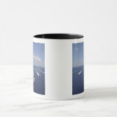 航空機の運送会社エイブラハム・リンカーン マグカップ (中央)