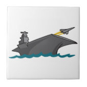 航空機の運送業者 タイル (正面)