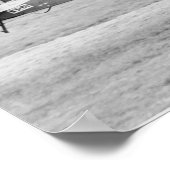 航空機の離陸を伴う航空機の離陸 ポスター (角)