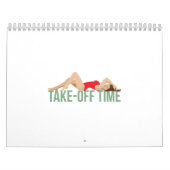 航空機の鼻術がタイムピンアップガールプレゼントを外す カレンダー (カバー)