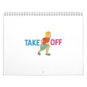 航空機の鼻術で女性のピンアップガールプレゼントを外す カレンダー (カバー)