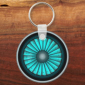 航空機エンジン。 キーホルダー (正面)