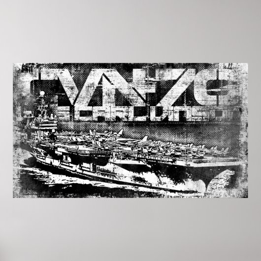 航空機キャリアのカール・ヴィンソンのポスター ポスター (正面)